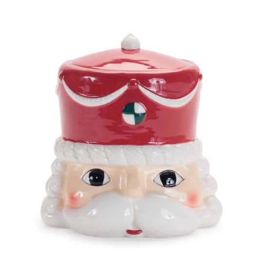 Melrose Ceramic Nutcracker Canister Set